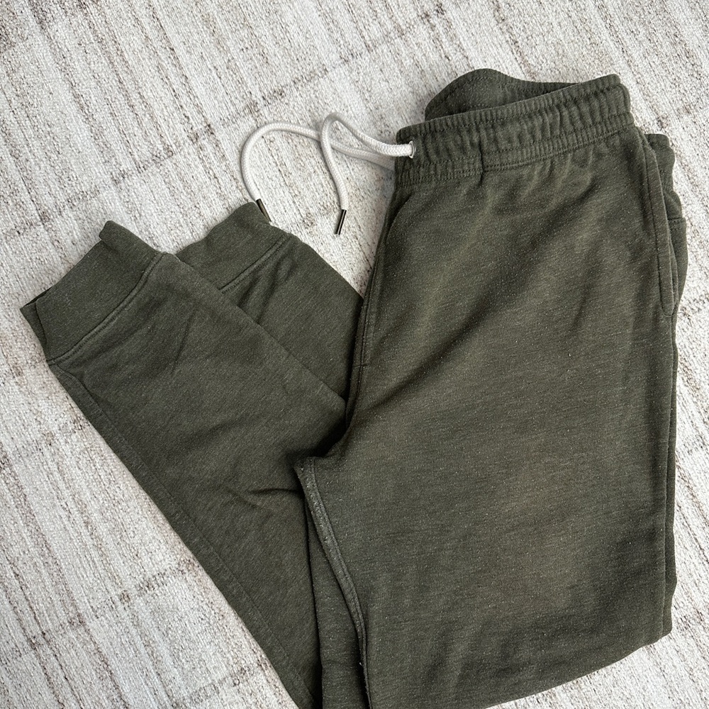 21men Dark Olive Casual Pants
